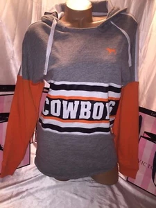 Victorias Secret PINK Hoodie Oklahoma State Cowboys Varsity XS - Picture 1 of 2