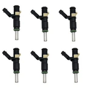 Set of 6PCS Fuel Injectors for 2006-2007 Mercedes-Benz C230 2.5L V6 E350 GLK350 - Picture 1 of 8