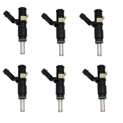 Set of 6PCS Fuel Injectors for 2006-2007 Mercedes-Benz C230 2.5L V6 E350 GLK350 - Image 1 of 4