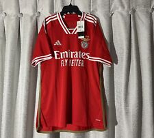 Benfica 23/24 Home Adidas Aeroready Soccer Jersey Size L NWT IA7141