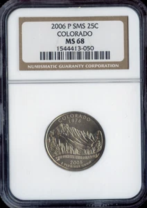 2006-P Colorado Quarter NGC MS68 SMS Quality - Picture 1 of 2