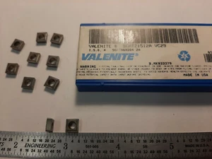 VALENITE SCMT21512A VC29 INSERTI IN CARBURO, 10 PEZZI, MADE IN USA - Foto 1 di 5