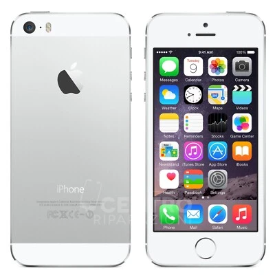 Apple iPhone 5s - 32GB Argento con scatola originale e accessori nuovi  - Immagine 1 di 2