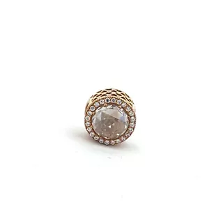 Pandora 14 Karat Gold Radiant Hearts Charm 750843CZ NWOT - Picture 1 of 2