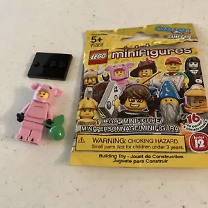 LEGO® Sammlerfiguren™ Serie 12 Schweinchen Junge Kostüm Minifigur Apfel - Bild 1 von 2
