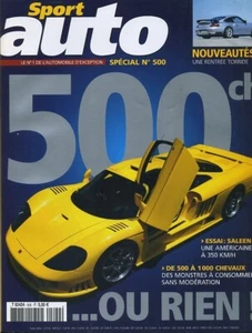 SPORT AUTO n°500 09/2003 SALEEN S7 PORSCHE 911 CLIO V6 AUDI NUVOLARI NISSAN 350Z - Bild 1 von 1