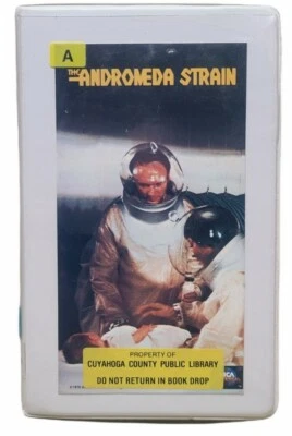 The Andromeda Strain VHS MOVIE 1970 UNIVERSAL Clam Shell - Image 1 of 3