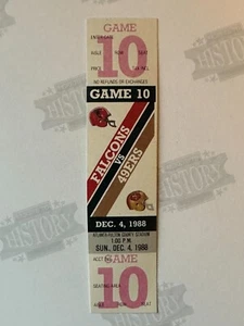 Boleto de prueba de los San Francisco 49ers at Atlanta Falcons 1988 4/12/88 - Imagen 1 de 1