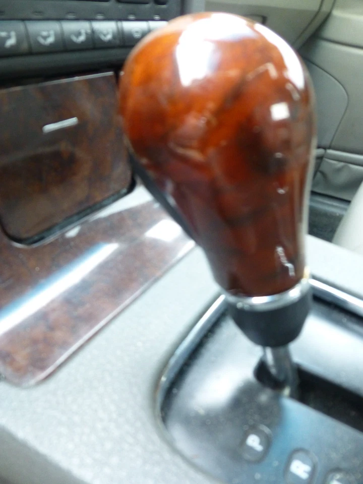 2000 2001 2002 LINCOLN LS  WOODGRAIN SHIFTER KNOB - Image 1 of 1