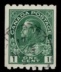 #123 George V  1c  Canada used well centered - Bild 1 von 2