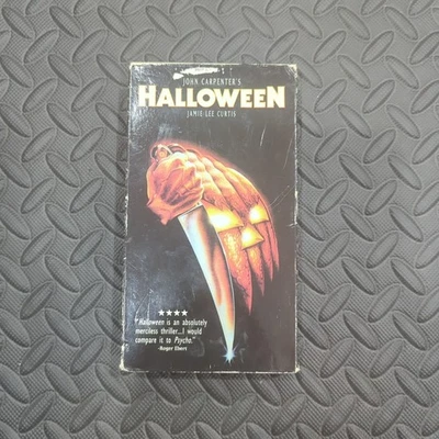 John Carpenter's Halloween 1978 Horror Movie 1997 VHS Tested - Image 1 of 4
