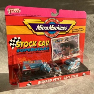 Micro Machines 7432 Stock Car Superstars Richard Petty Race Team Sigillato MOC - Foto 1 di 8