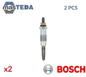 0 250 201 042 ENGINE GLOW PLUGS BOSCH 2PCS NEW OE REPLACEMENT - Picture 1 of 10