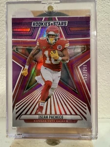 2024 Panini Rookies & Stars - Isiah Pacheco #47 Purple /299 - Picture 1 of 2