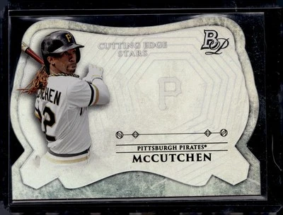 2014 Bowman Platinum #CES-AM Andrew McCutchen Cutting Edge Stars - Image 1 of 2
