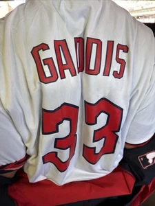 Cleveland Guardians Mystery Reliever Jersey Gaddis SGA 5/26/25 - Picture 1 of 7