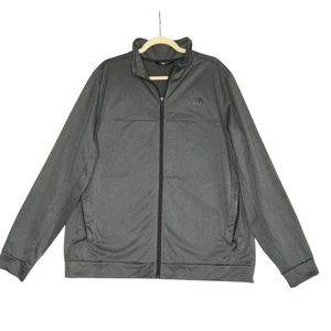 THE NORTH FACE Full Zip Performance Jacket Mens XL Gray Stretch Outdoor Travel - Picture 1 of 10