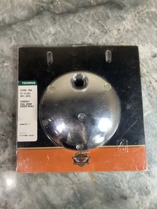 Harley Davidson genuine OEM chrome console fuel door cover 61308-09A - Foto 1 di 4