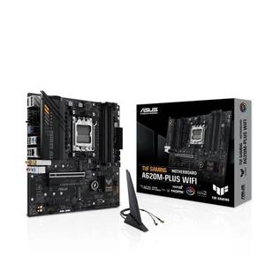 ASUS TUF Gaming A620M-PLUS WiFi Placa Base Micro-ATX AMD A620 (2.5Gb Ethernet, W - Imagen 1 de 8