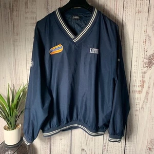 Weetabix Kartel Womens British Golf Open Vintage Pullover Golf Jacket Size Large - Picture 1 of 7