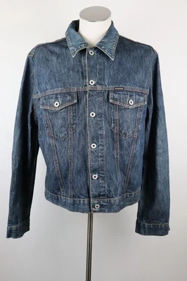 Chaqueta Jeans Energie Algodón Hombre Talla XXL Hombre Vintage Chaqueta Algodón Denim Foto 1 de 4