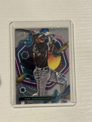 2023 Topps Chrome Cosmic Tim Anderson #56 Chicago White Sox Foto 1 de 2