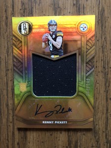 2022 panini gold standard RPA Kenny Pickett #RJA-KPI Pittsburg Steelers /149