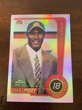 1999-00 Topps Chrome #119 James Posey Rookie Card Refractor RC Nice