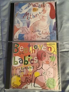 Mozart For Mothers To Be + Beethoven For Babies CD Lot - Picture 1 of 5