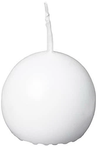 12 velas de bola pequenas Biedermann, brancas - Imagem 1 de 4