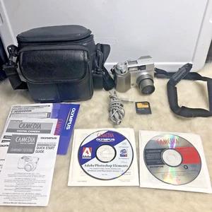 Olympus Camedia C-3020 Zoom Digital Camera W/SD Card - Picture 1 of 17