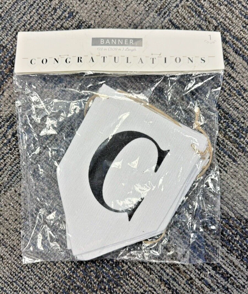 Horizon Group Fabric Banner Congratulations 10 ft - Image 1 of 1