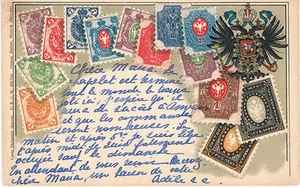 Postal con sellos de Rusia y circulada desde Belgica - Imagen 1 de 1