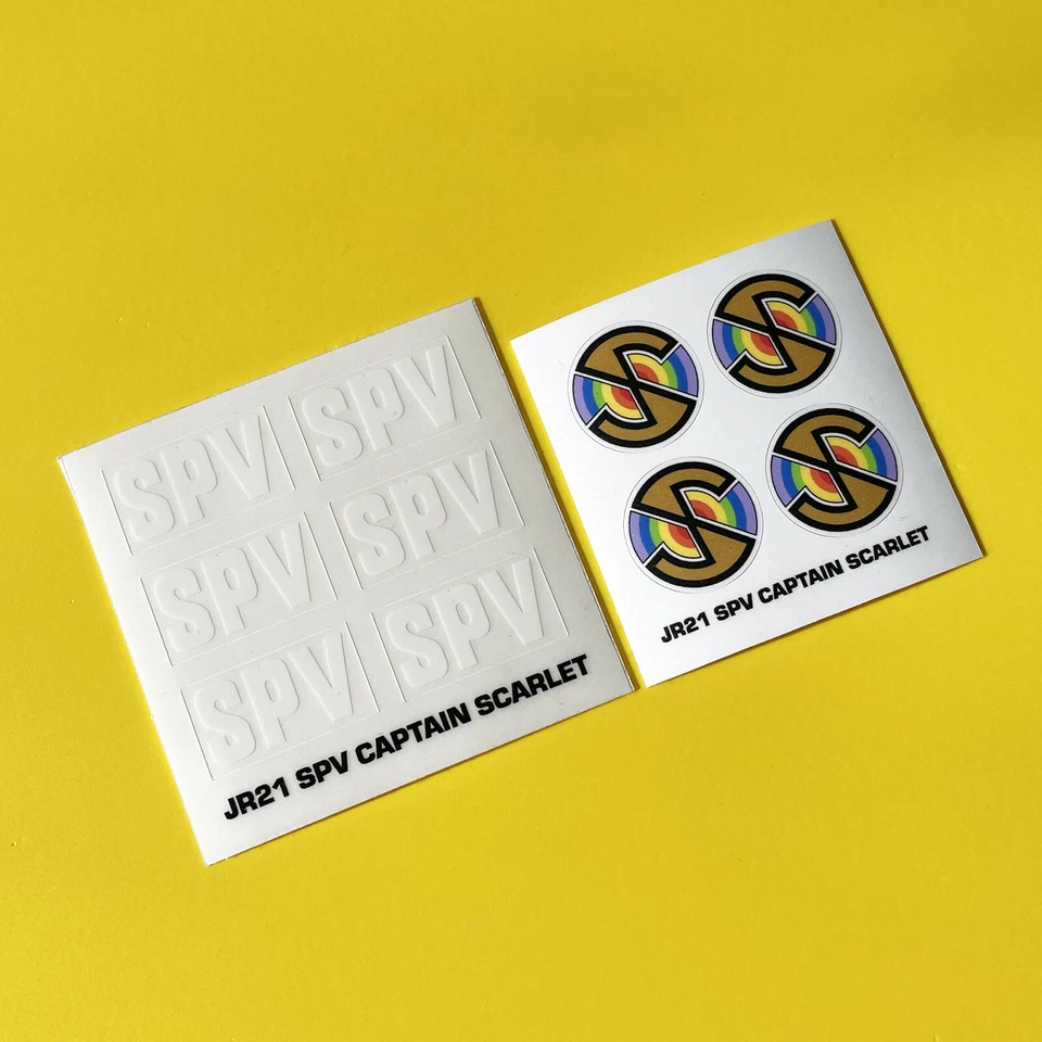 JR21 SPV SPECTRUM PURSUIT VEHICLE spv Metallic sticker decal reproductions - Image 1 of 1
