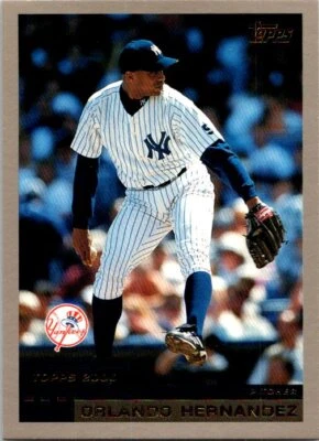 2000 Topps #285 Orlando Hernandez baseball card 6PP - Image 1 of 2