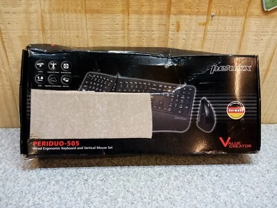 Perixx PERIDUO-505, Ergonomic Keyboard and Mouse Combo - Image 1 of 4