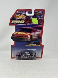 1997 Edition Team Hot Wheels Pro Racing Jeff Burton #99 Die Cast Race Car Exide - Picture 1 of 6
