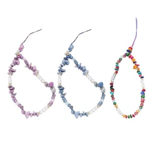 30cm Mobilephone Strap Lanyard Hanging Cord Jewelry Bracelet Keychain for Girl - Photo 1 sur 9