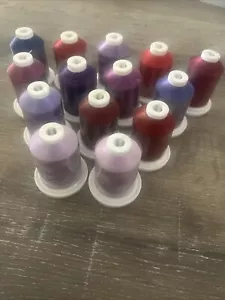 Simplicity Pro & Affinity Lot Of 14 Purple Thread Spools 1100 YRD & 500 M Unused - Picture 1 of 6