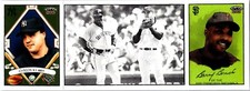 NICK JOHNSON BARRY BONDS 2003 Topps 205 Polar Bear Tri Fold #TF44 Yankees