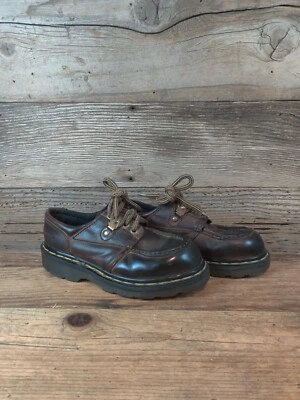 VTG DR. MARTENS 8446 LEATHER BOYS SHOES sz 2 - Image 1 of 4