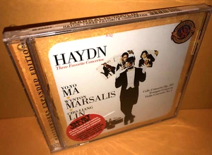 Haydn 3 concertos CD Yo Yo Ma Wynton Marsalis Cho Liang Lin Leppard Marriner - Picture 1 of 4