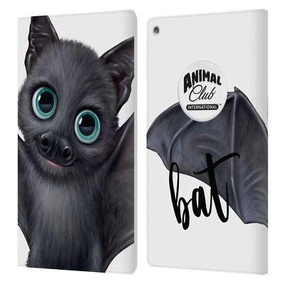 OFFICIAL ANIMAL CLUB INTERNATIONAL FACES LEATHER BOOK CASE FOR AMAZON FIRE - Image 1 of 4