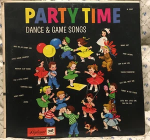 Party Time Dance & Game Songs LP Record Diplomat Records 1950s Vinyl Album - Picture 1 of 4