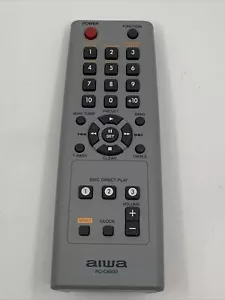 Telecomando originale sistema audio AIWA RC-CAS03 OEM autentico testato - Foto 1 di 2