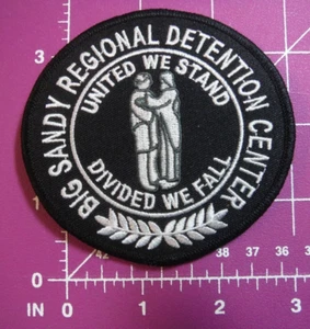 BIG SANDY REGIONAL DETENTION CENTER KENTUCKY KY 3 1/2" POLICE PATCH - Bild 1 von 2