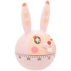 Cartoon Bunny Kitchen Timer Mechanical Wind Up Countdown Clock For Cooking Home