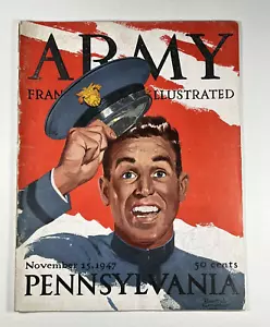 Nov 1947 Army @ University of Pennsylvania Football Program - Franklin Field - Picture 1 of 6