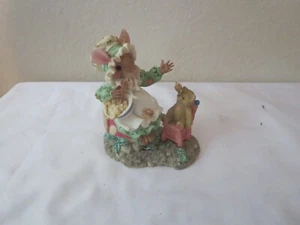 Enesco Priscilla Hillman Little Miss Muffet Mouse Tales by Enesco 160660 Box - Picture 1 of 4