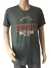 Minnesota Wild Retro Brand Green Red Vintage Style NHL T-Shirt